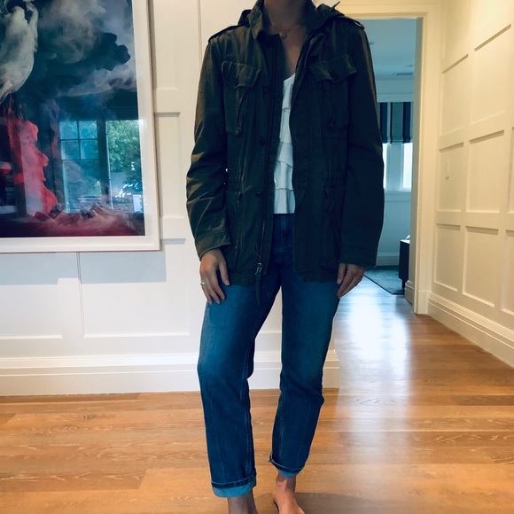 J.Crew green army jacket - Picture 4 of 4